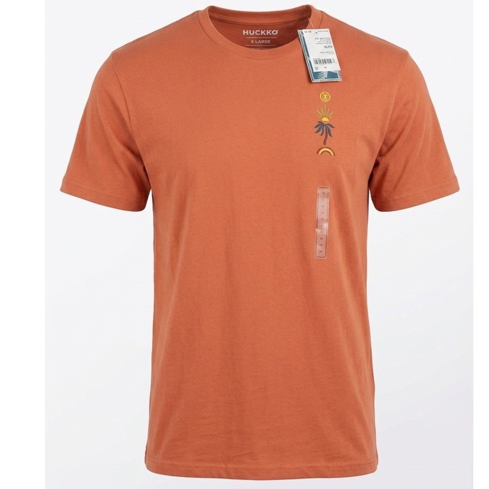 Hurley Valley of Water Graphic Tee Martian Rust Orange Mens XL HH025MMTS07369